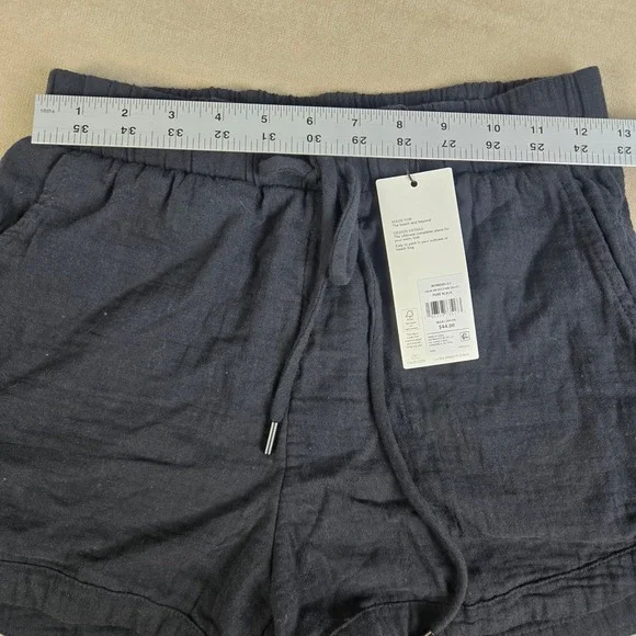 CALIA by Carrie Underwood Women XS Pure Black Dolphin Swim Coverup Lounge Shorts - Picture 3 of 6